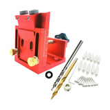 Maxbell Pocket Hole Jig Kit for Carpenters Carpentry Construction Workers