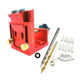 Maxbell Pocket Hole Jig Kit for Carpenters Carpentry Construction Workers