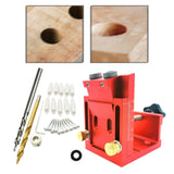 Maxbell Pocket Hole Jig Kit for Carpenters Carpentry Construction Workers