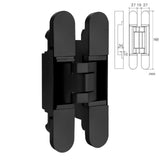 Maxbell Secrets Door Hidden Hinge Hardware Accessories for Bedroom Household Bathroom Style A
