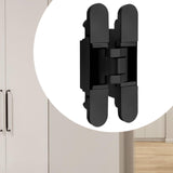 Maxbell Secrets Door Hidden Hinge Hardware Accessories for Bedroom Household Bathroom Style A