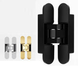 Maxbell Secrets Door Hidden Hinge Hardware Accessories for Bedroom Household Bathroom Style B