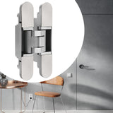 Maxbell Secrets Door Hidden Hinge Hardware Accessories for Bedroom Household Bathroom Style B