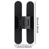Maxbell Secrets Door Hidden Hinge Hardware Accessories for Bedroom Household Bathroom Style C
