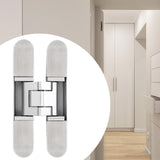 Maxbell Secrets Door Hidden Hinge Hardware Accessories for Bedroom Household Bathroom Style D