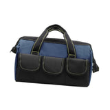 Maxbell 16 inch Wide Mouth Tool Bag for Mechanics DIY Enthusiasts Construction Worker Blue