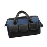 Maxbell 16 inch Wide Mouth Tool Bag for Mechanics DIY Enthusiasts Construction Worker Blue