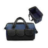 Maxbell 16 inch Wide Mouth Tool Bag for Mechanics DIY Enthusiasts Construction Worker Blue