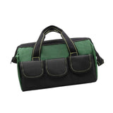 Maxbell 16 inch Wide Mouth Tool Bag for Mechanics DIY Enthusiasts Construction Worker Green