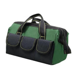 Maxbell 16 inch Wide Mouth Tool Bag for Mechanics DIY Enthusiasts Construction Worker Green