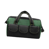 Maxbell 16 inch Wide Mouth Tool Bag for Mechanics DIY Enthusiasts Construction Worker Green