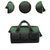 Maxbell 16 inch Wide Mouth Tool Bag for Mechanics DIY Enthusiasts Construction Worker Green