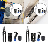 Maxbell Copper Tube Rounder Kit Plumbing Tools Labor Saving Plumbing Tool 4Piece Set 0.25In Straightener