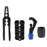 Maxbell Copper Tube Rounder Kit Plumbing Tools Labor Saving Plumbing Tool 4Piece Set 0.25In Straightener
