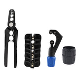 Maxbell Copper Tube Rounder Kit Plumbing Tools Labor Saving Plumbing Tool 4Piece Set 0.25In Straightener