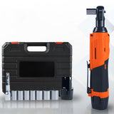 Maxbell 90 Degree Cordless Electric Ratchet Wrench for Garage 12V Power Ratchet Tool
