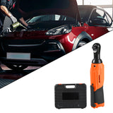Maxbell 90 Degree Cordless Electric Ratchet Wrench for Garage 12V Power Ratchet Tool