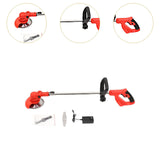 Maxbell Electric Lawnmower 24V Cordless Grass Trimming for Backyard Household Garden