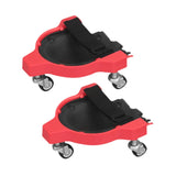 Maxbell 2x Rolling Knee Creeper Pads Practical with Castors for Worker Painting Home