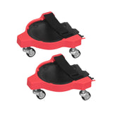 Maxbell 2x Rolling Knee Creeper Pads Practical with Castors for Worker Painting Home