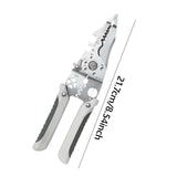 Maxbell Wire Stripper Ergonomic Professional Multifunctional Hand Wiring Tool Cutter