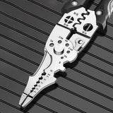 Maxbell Wire Stripper Ergonomic Professional Multifunctional Hand Wiring Tool Cutter