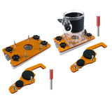 Maxbell Slotted Bracket Power Tools Parts for 65mm Trimming Machine Cupboard Cabinet No Clear Cover