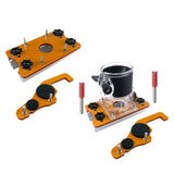 Maxbell Slotted Bracket Power Tools Parts for 65mm Trimming Machine Cupboard Cabinet No Clear Cover