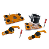 Maxbell Slotted Bracket Power Tools Parts for 65mm Trimming Machine Cupboard Cabinet No Clear Cover