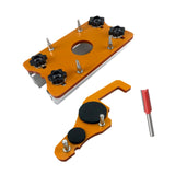 Maxbell Slotted Bracket Power Tools Parts for 65mm Trimming Machine Cupboard Cabinet No Clear Cover