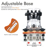 Maxbell Slotted Bracket Power Tools Parts for 65mm Trimming Machine Cupboard Cabinet No Clear Cover