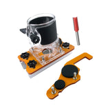 Maxbell Slotted Bracket Power Tools Parts for 65mm Trimming Machine Cupboard Cabinet with Clear Cover