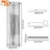 Maxbell 2x Rolling Grilling Baskets Portable BBQ Net for Picnic Outdoor Camping