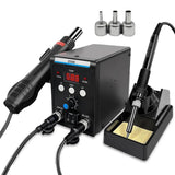 Maxbell Hot Air Rework Station and Soldering Iron Kit High Power 760W for SMD IC PCB