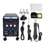 Maxbell Hot Air Rework Station and Soldering Iron Kit High Power 760W for SMD IC PCB