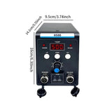 Maxbell Hot Air Rework Station and Soldering Iron Kit High Power 760W for SMD IC PCB