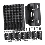 Maxbell 50x 1/2inch Cabinet Door Hinges Replacement for RV Easy to Install Accessory