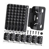 Maxbell 50x 1/2inch Cabinet Door Hinges Replacement for RV Easy to Install Accessory