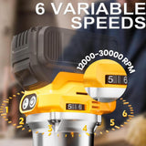Maxbell Wood Router Tool Professional Electric Trimmer for Bookcase Trimming Carving
