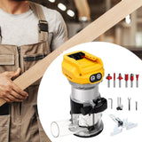 Maxbell Wood Router Tool Professional Electric Trimmer for Bookcase Trimming Carving
