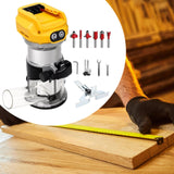 Maxbell Wood Router Tool Professional Electric Trimmer for Bookcase Trimming Carving
