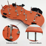 Maxbell Spiked Shoes Lawn Aerator Tool with 1" Short Nails for Epoxy Floor Accessory