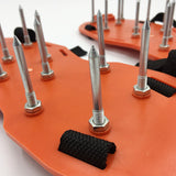 Maxbell Spiked Shoes Lawn Aerator Tool with 1" Short Nails for Epoxy Floor Accessory