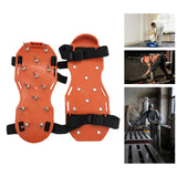 Maxbell Spiked Shoes Lawn Aerator Tool with 1" Short Nails for Epoxy Floor Accessory