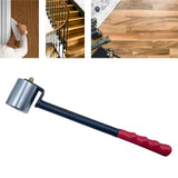 Maxbell Metal Manual Seam Roller 36x6cm for Corner Sealing Heavy Duty Smooth Surface