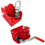 Maxbell Chicken Farm Lifter Winch Easy to Use Sturdy Maximum Load 500kg Carbon Steel Iron Ring