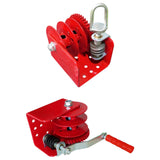 Maxbell Chicken Farm Lifter Winch Easy to Use Sturdy Maximum Load 500kg Carbon Steel Iron Ring