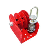 Maxbell Chicken Farm Lifter Winch Easy to Use Sturdy Maximum Load 500kg Carbon Steel Iron Ring
