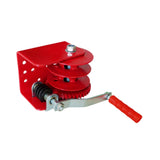 Maxbell Chicken Farm Lifter Winch Easy to Use Sturdy Maximum Load 500kg Carbon Steel Hand Crank