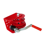 Maxbell Chicken Farm Lifter Winch Easy to Use Sturdy Maximum Load 500kg Carbon Steel Hand Crank
